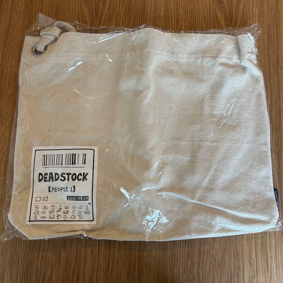 【新品・未使用】PEOPLE1 売れ残りのショルダーバッグ DEADSTOCK