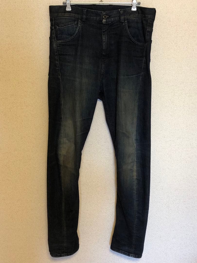 イサムカタヤマバックラッシュデニム　セミサルエル　インディゴ