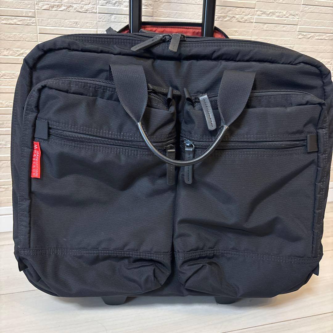 マンハッタンパッセージ キャリー 3way ショルダー 希少　大容量　ブラック
