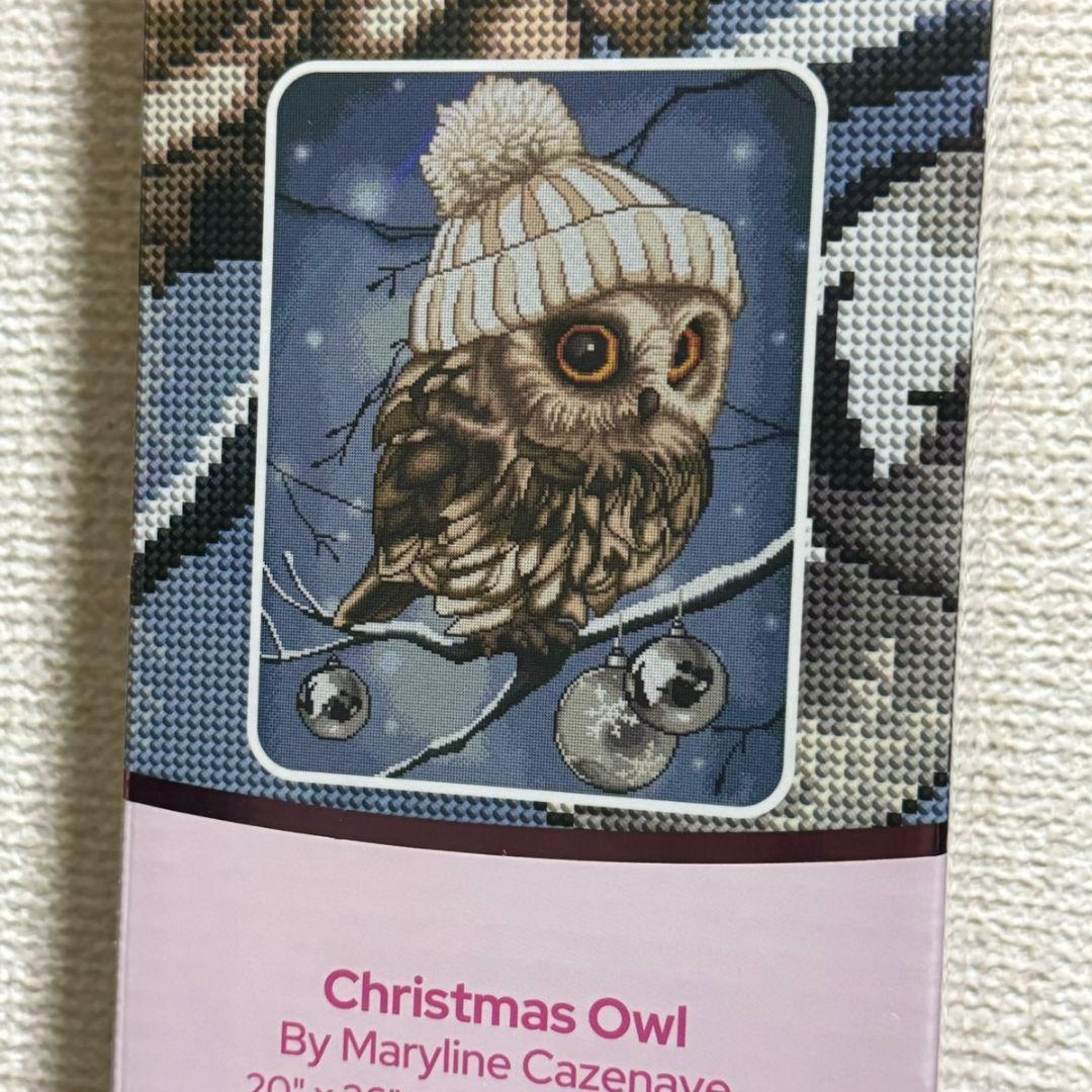Diamondartclub　クリスマスフクロウ Christmasowl