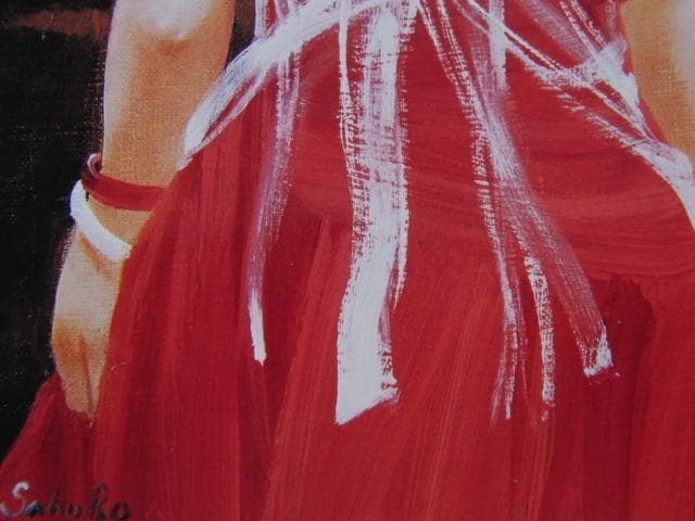 斎藤三郎、「少女ルイサ」、希少な額装用画集より、新品高級額装付