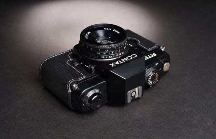 新品 本革カメラケース CONTAX コンタックス RTS/RTS2用
