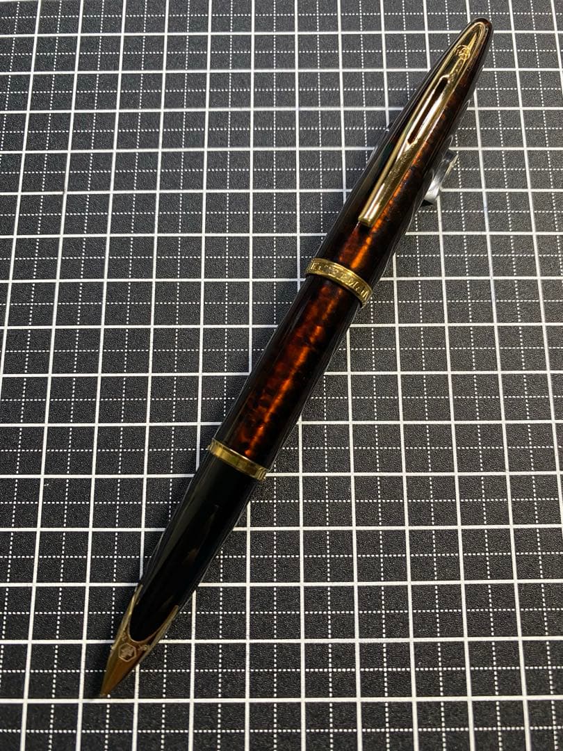 WATERMAN CARENE AMBER-SHIMMER 万年筆　字幅M