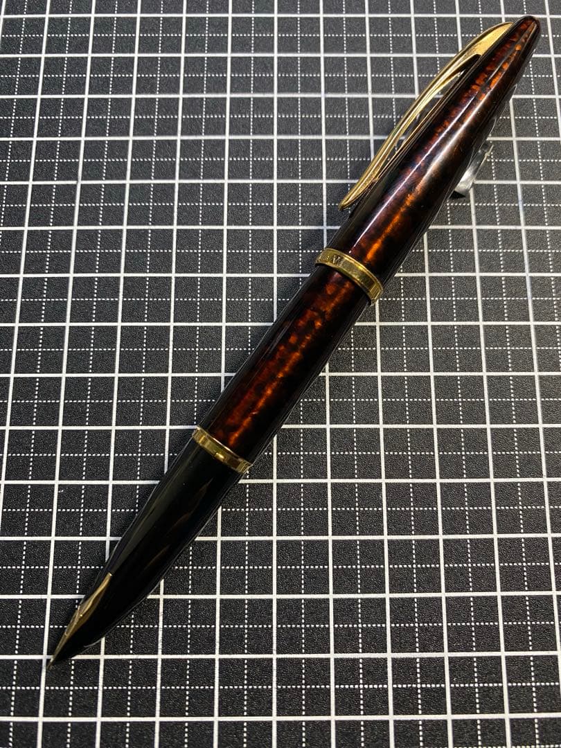 WATERMAN CARENE AMBER-SHIMMER 万年筆　字幅M