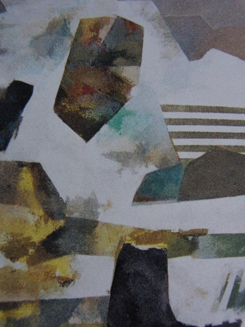 武田広男、【里の顔】、希少な額装用画集より、新品額装付