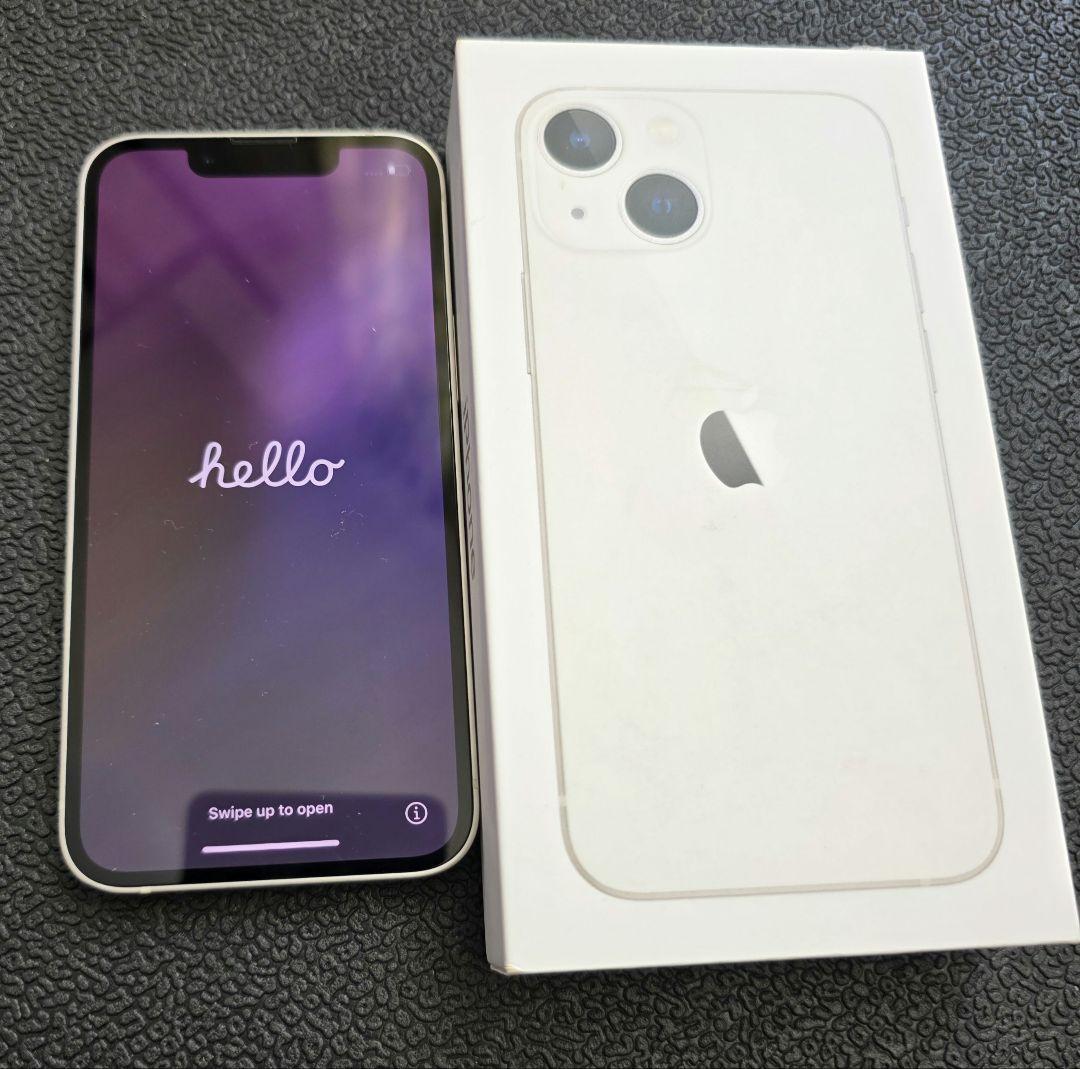 Apple iPhone 13 mini　スターライト　本体