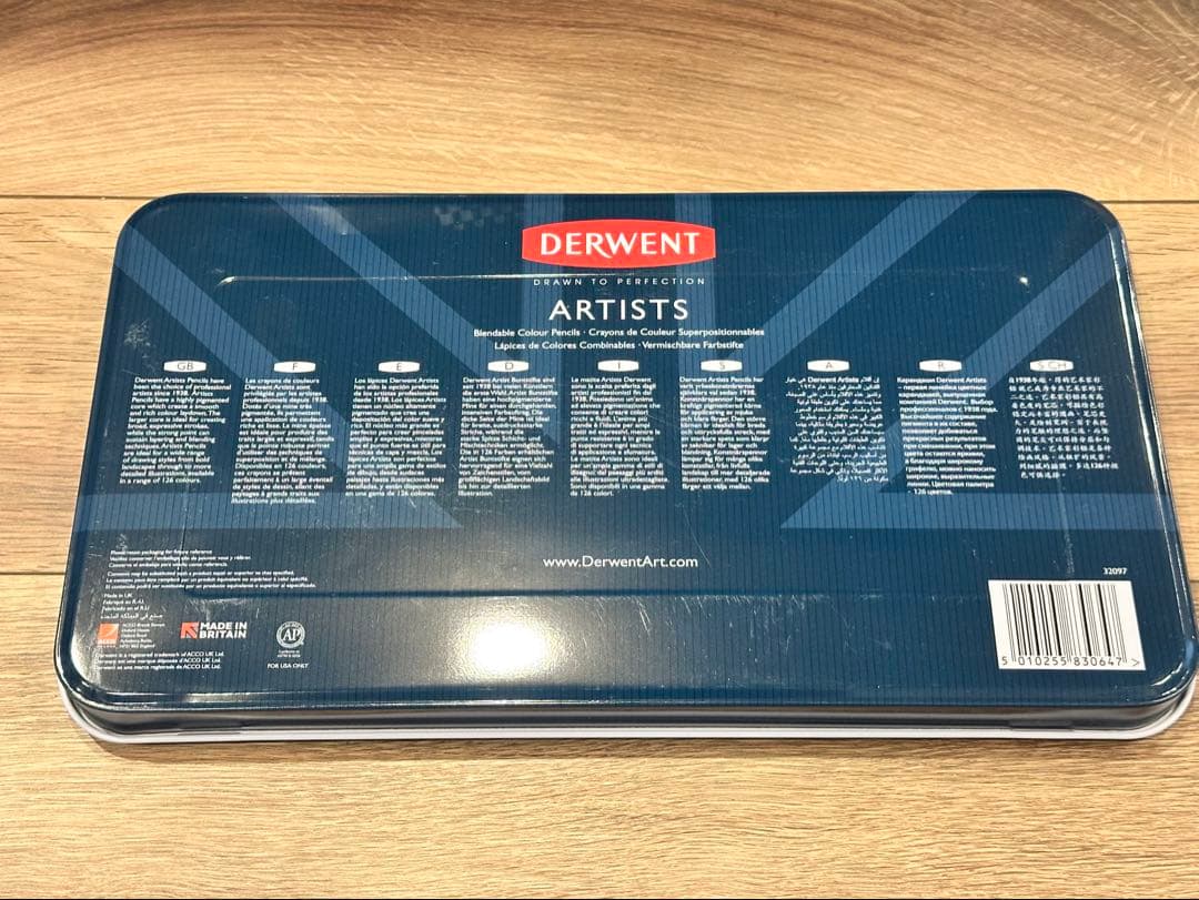 DERWENT ARTISTS 72色 色鉛筆セット