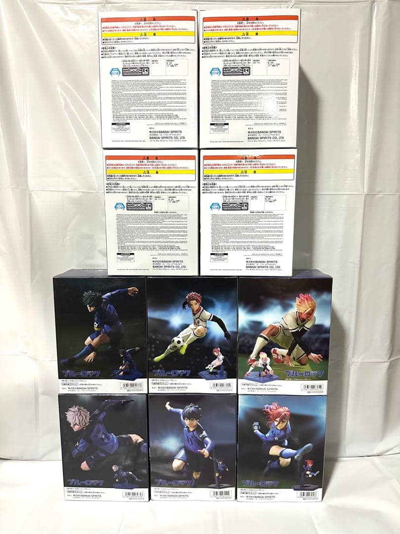 【新品未開封】ブルーロックフィギュア　まとめ売り10点　コンプリートセット