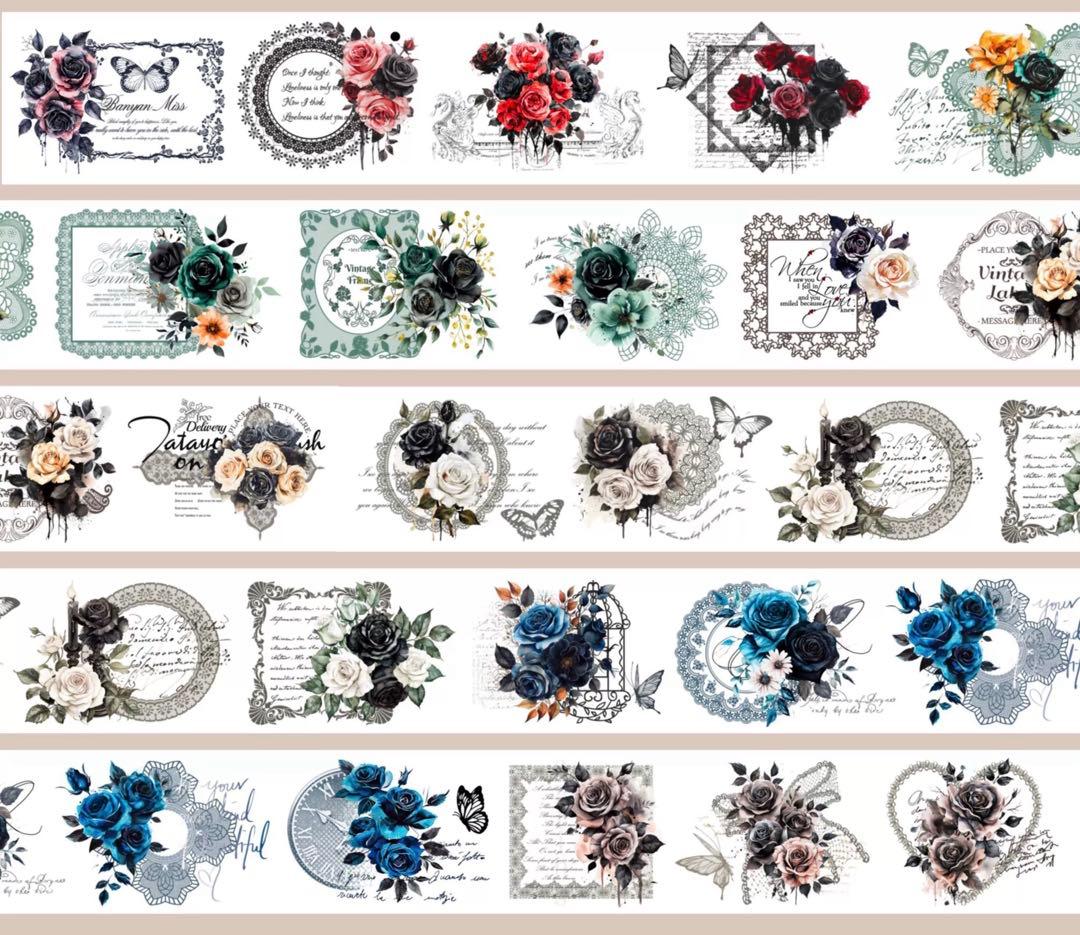 ⭐️SALE⭐️ 千言手帳《相依》海外マスキングテープ　マステ 【1790】