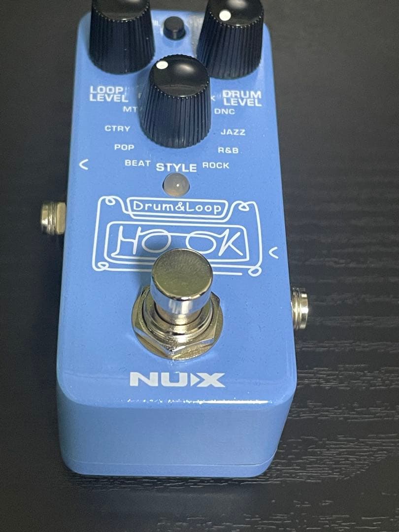 ルーパー　NUX NDL-3 HOOK ドラムループエフェクター