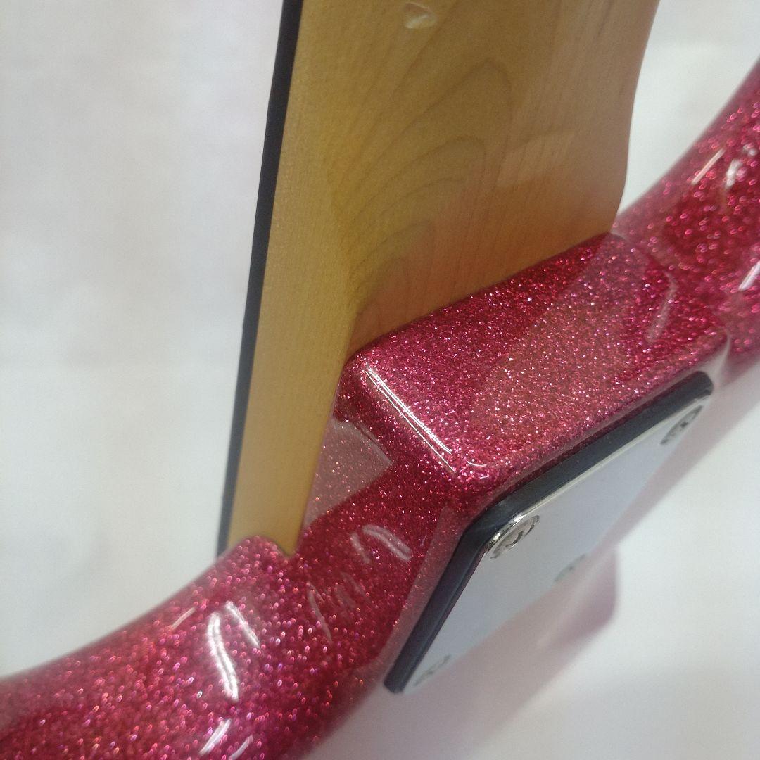 美品！Bacchus BJB-380R ベース ピンクラメ　生産終了品　激レア！