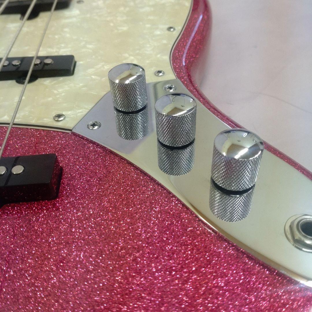 美品！Bacchus BJB-380R ベース ピンクラメ　生産終了品　激レア！