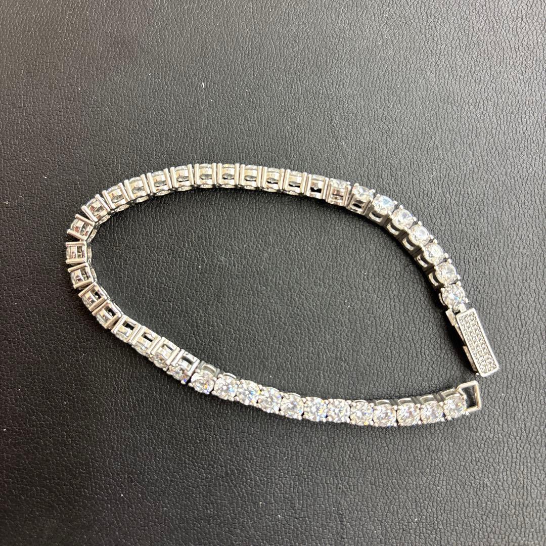 アバランチ　シルバー925　テニスブレスレット