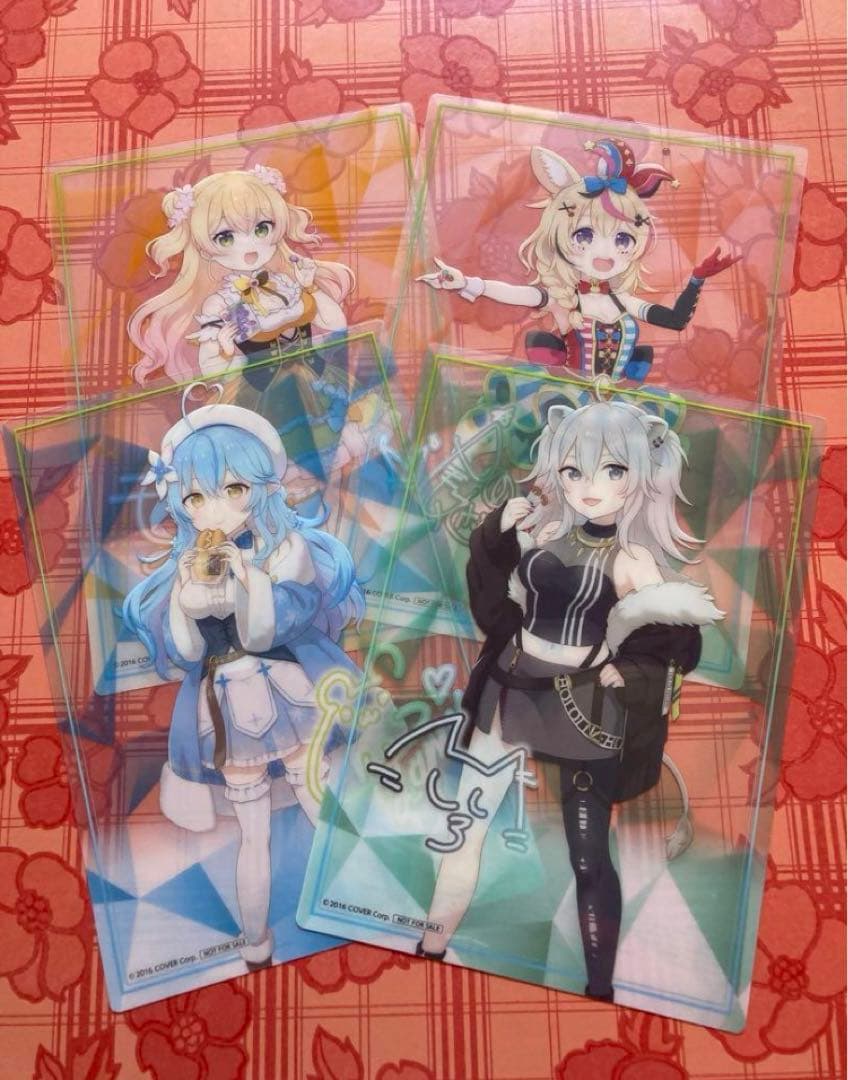 ホロライブ クリアファイル クリアポスター 58点