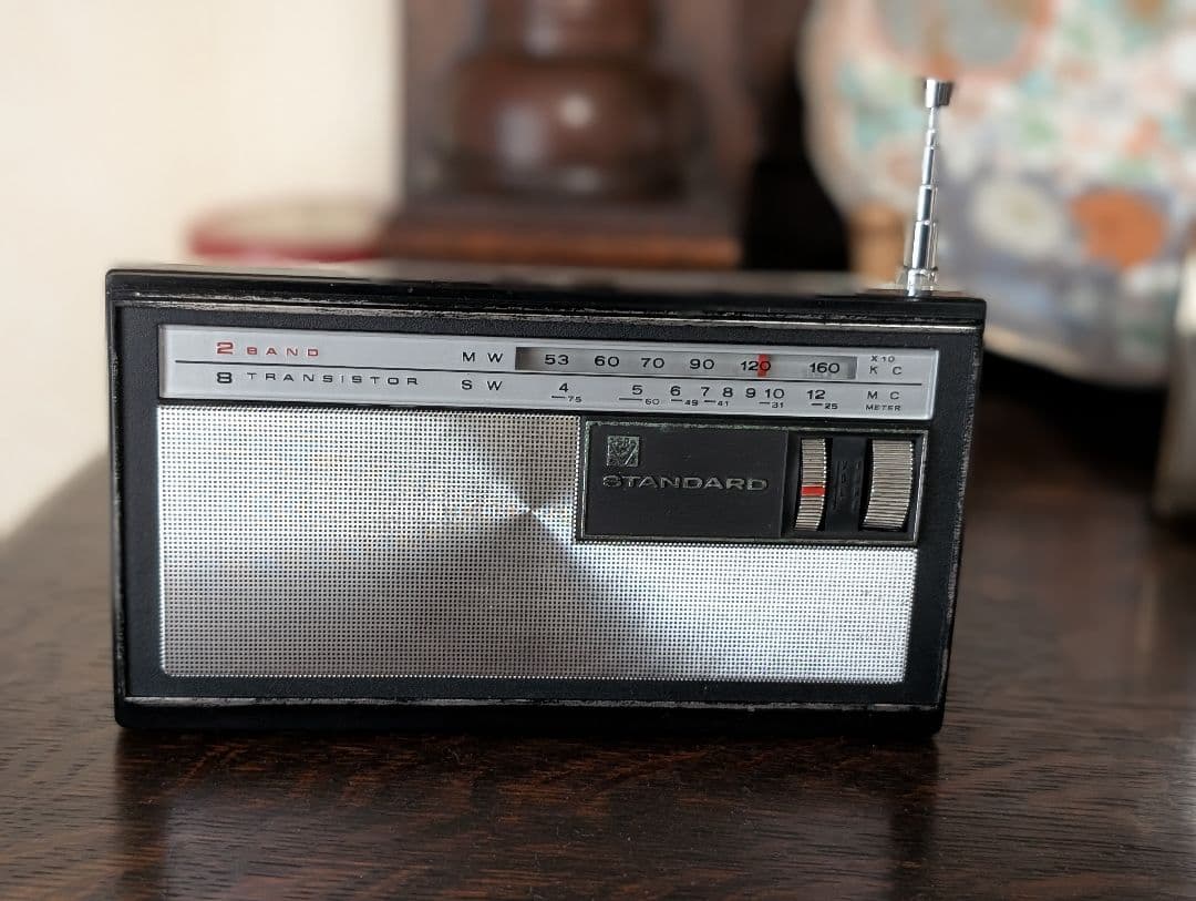 トランジスタ　ラジオ　スタンダードMODEL No.SR-H750　整備品