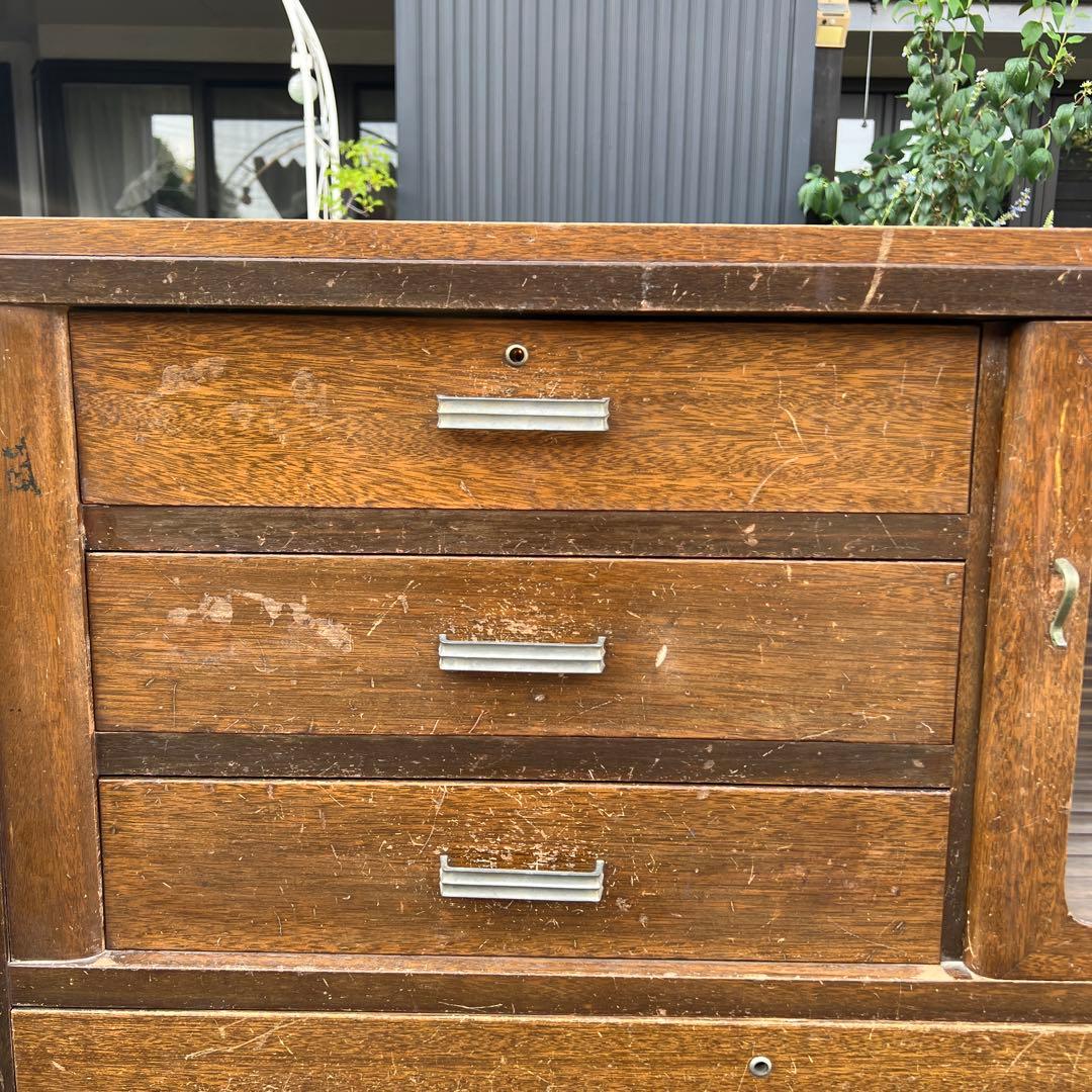 昭和レトロ 箪笥 古民家 チェスト 引き出し 木製 古家具 アンティーク 当時物