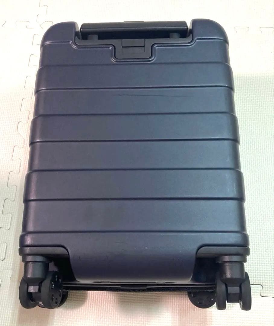 無印良品 バーを自由に調節できる ハードキャリーケース 20L ネイビー