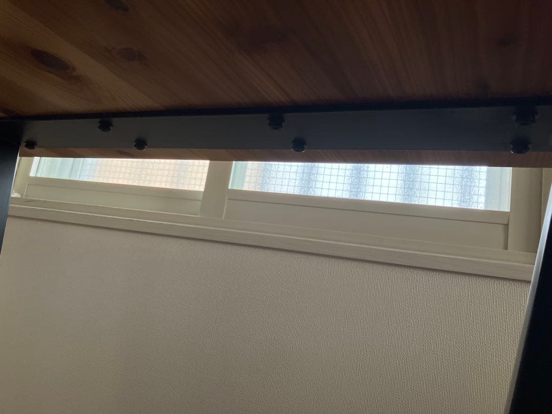 【KANADEMONO】THE TABLE 無垢 杉×Black Steel