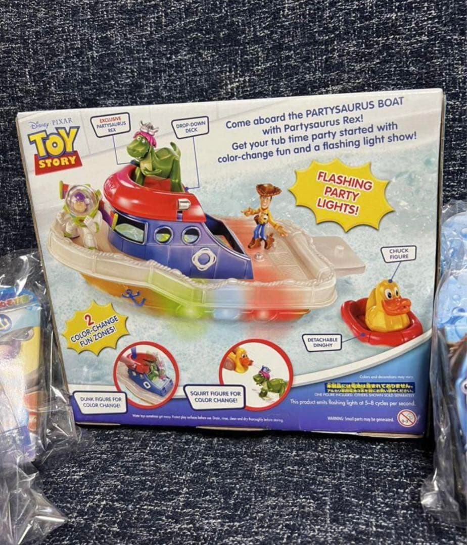 トイストーリー　パーティーザウルスレックス　レックスはお風呂の王様　フィギュア