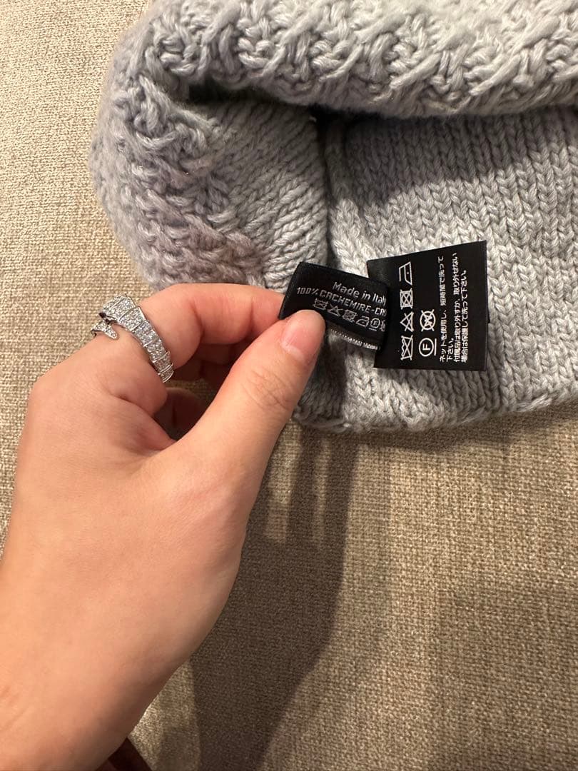 シャネル　CHANEL ニット帽　美品