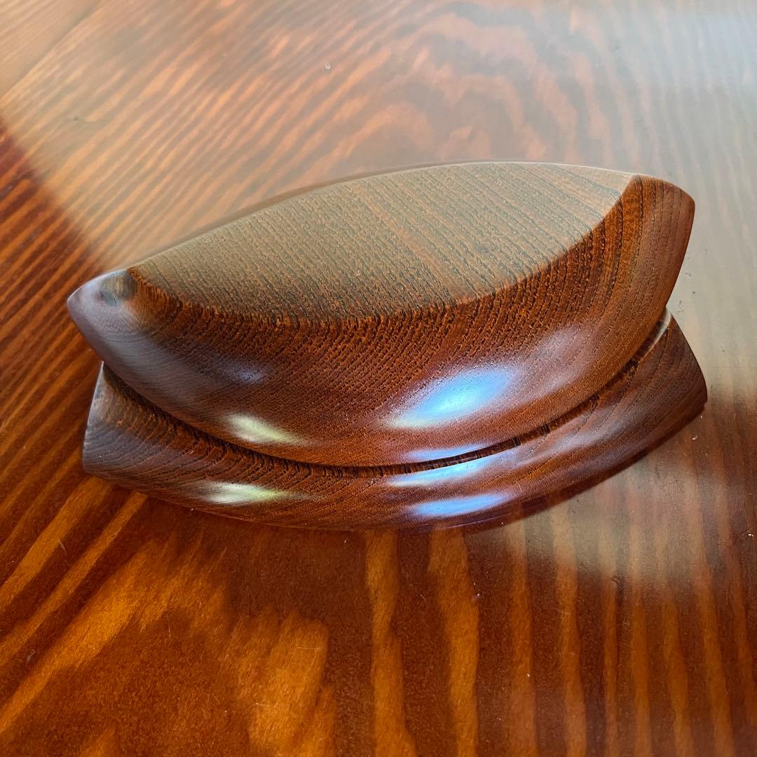 欅拭漆合子 香合 小物入れ 木工芸 漆器　伝統工芸