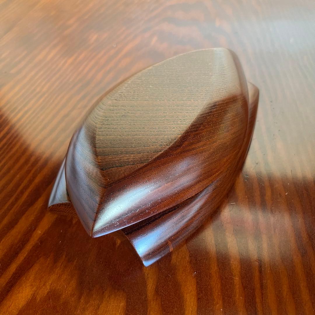 欅拭漆合子 香合 小物入れ 木工芸 漆器　伝統工芸