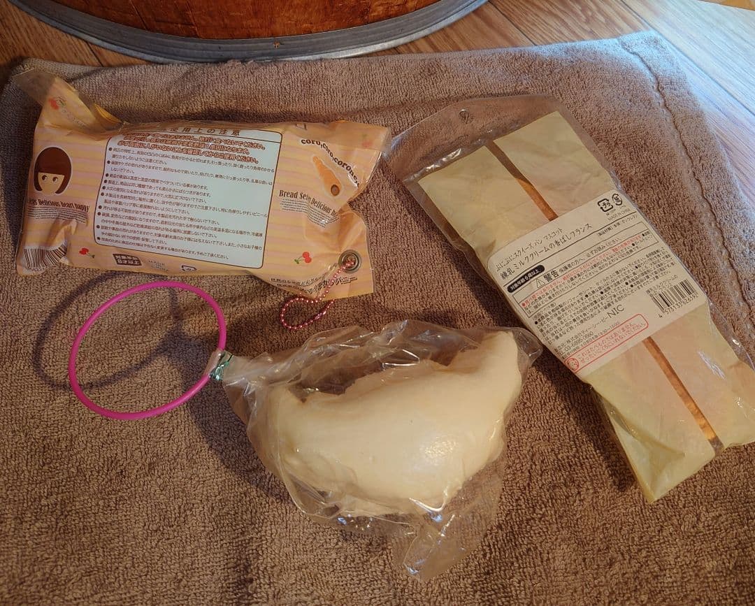 パン系スクイーズ 6点セット