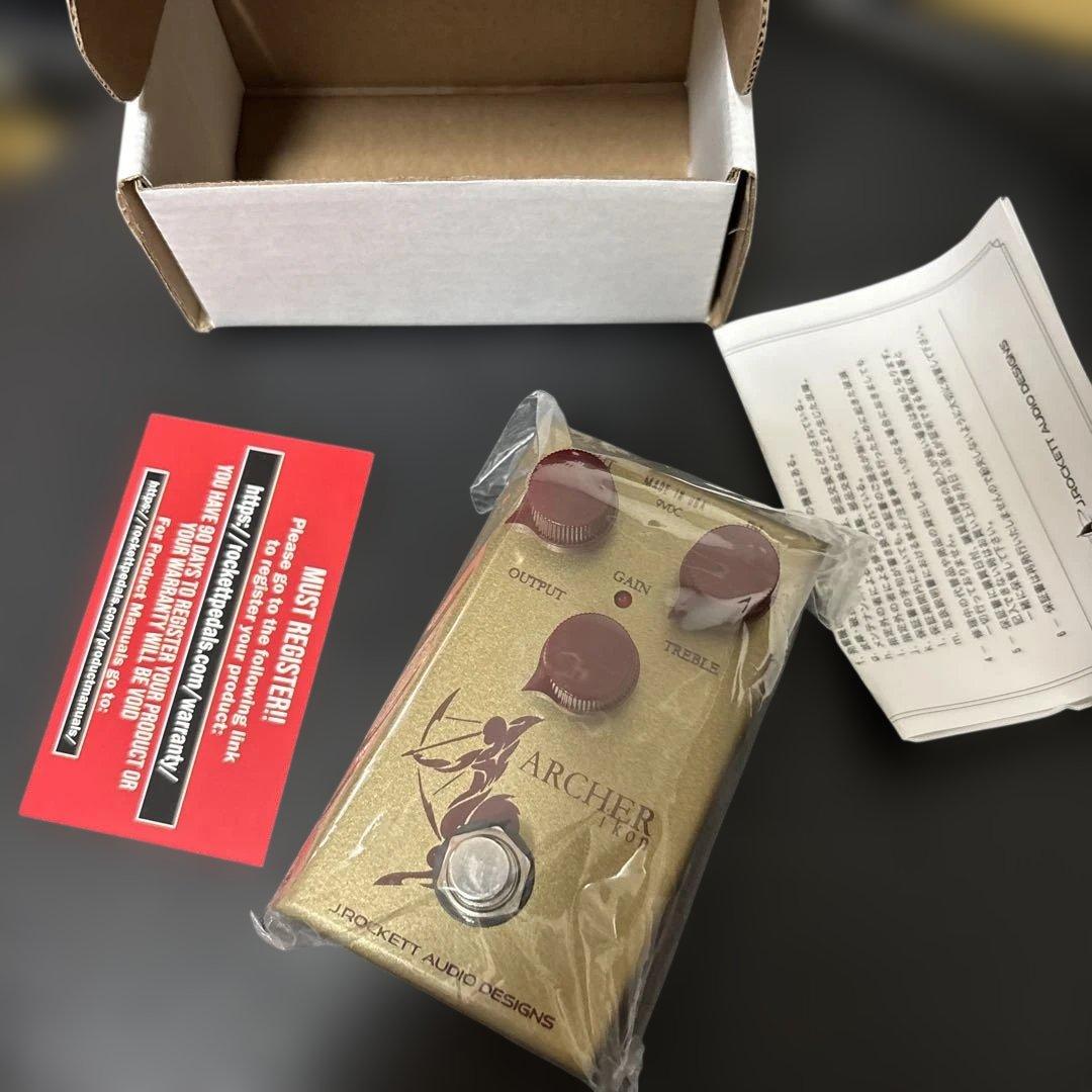 ARCHER ギターエフェクター ゴールド