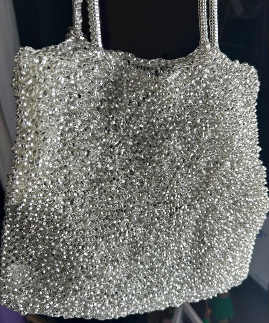 【ANTEPRIMA 】◆バッグ ◆シルバー◆（本日中sora品です）