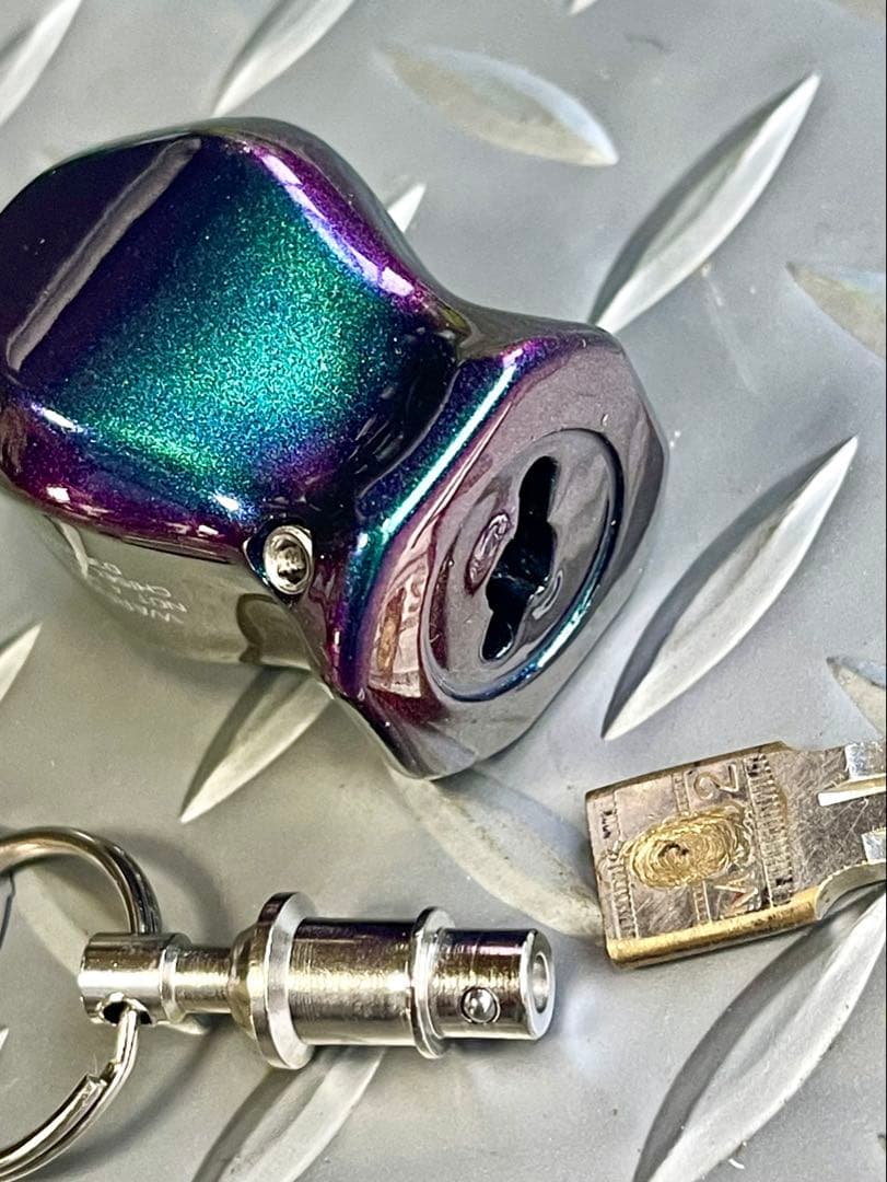 マスナップオン、改造グリップキーホルダー、マジョーラ使用