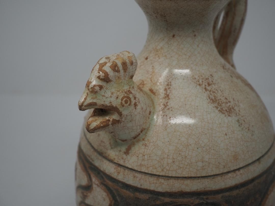 鶏首壺　水注　ニワトリ　中国