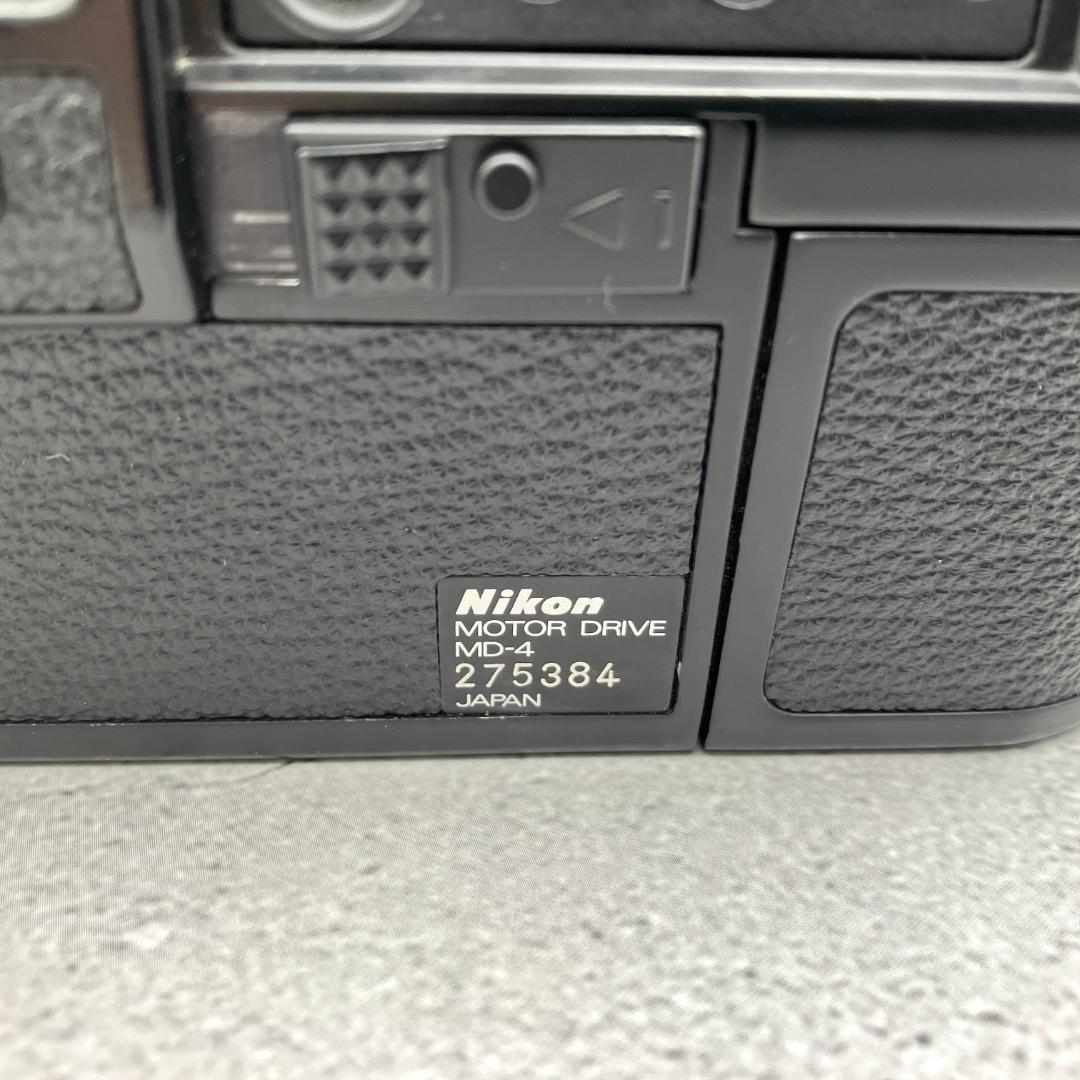 美品 Nikon F3 HP + MD-4 フィルムカメラ 外箱 動作確認済