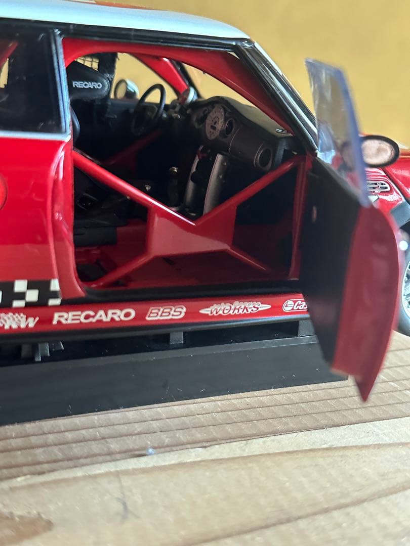 京商  ミニクーパー1/18 RED NOSE DAY