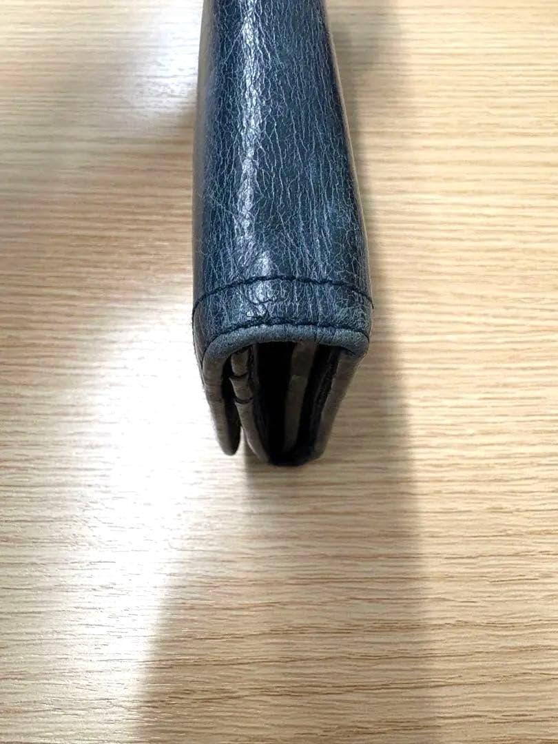 PRADA プラダ 長財布 レザー ブルー 箱付き 正規品　ヴィンテージ