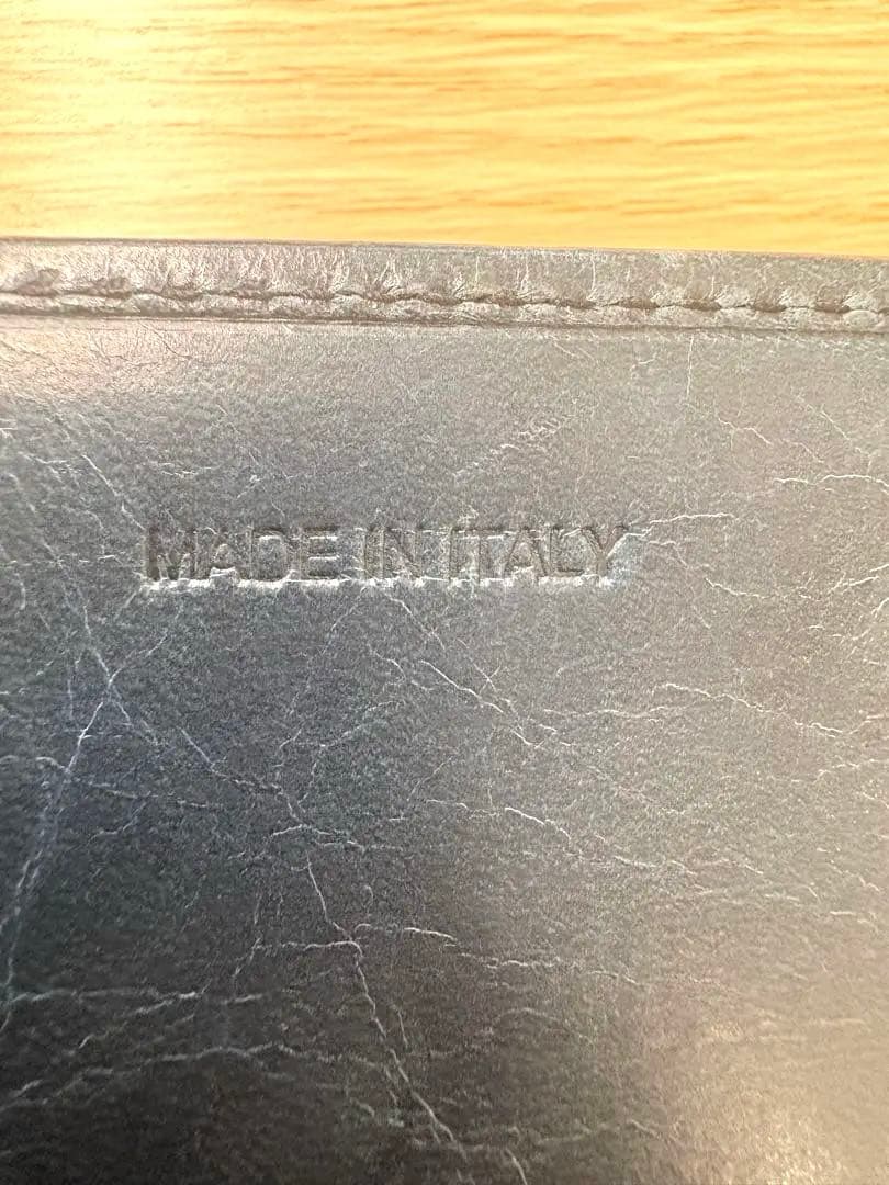 PRADA プラダ 長財布 レザー ブルー 箱付き 正規品　ヴィンテージ