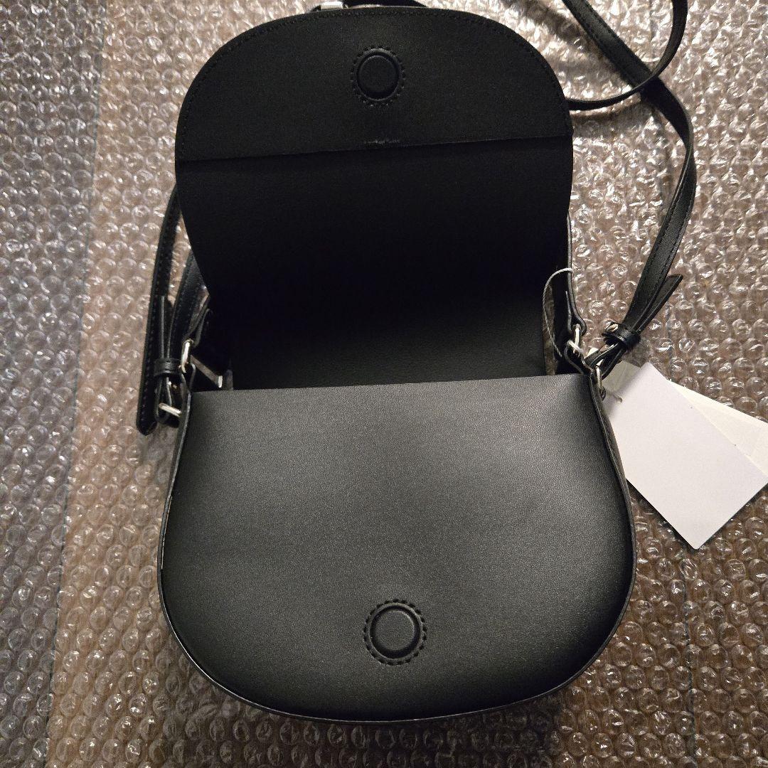 YAHKI ヤーキ VEGAN LEATHER 2WAY ハーフムーンバッグ