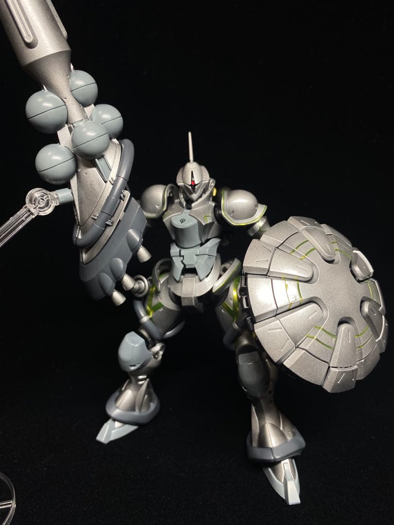 【ガンプラ完成品】　HG エグザベ専用ギャン（ハクジ装備）
