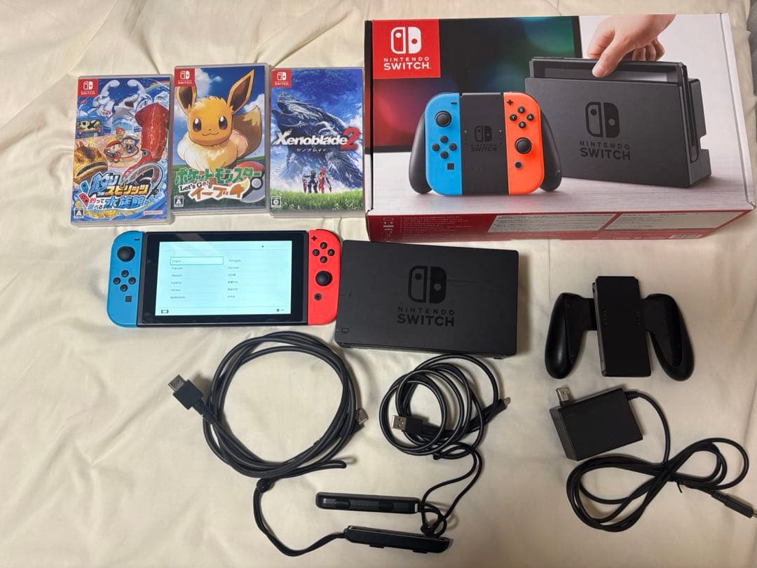 任天堂 Nintendo Switch ニンテンドー スイッチ 本体セット　美品