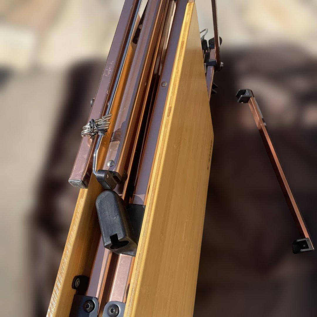 <使用1回>Coleman COMFORT MASTER 木製キッチンテーブル