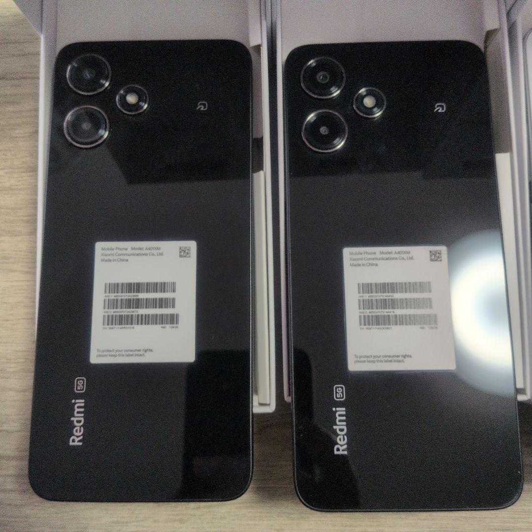 Redmi 12 5G 4GB/120GB 本体 ソフトバンク版 計4台