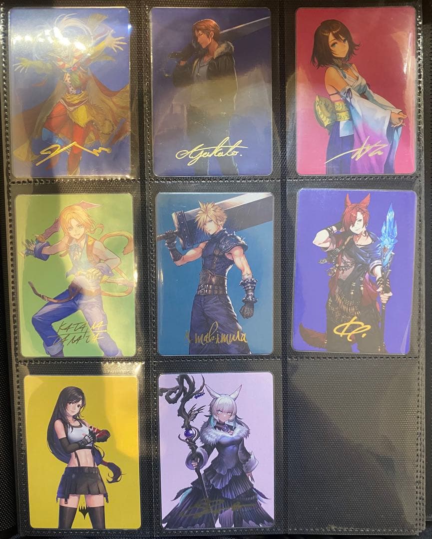 mtg FINAL FANTASY 箔押し アートカード 53種セット　日本語