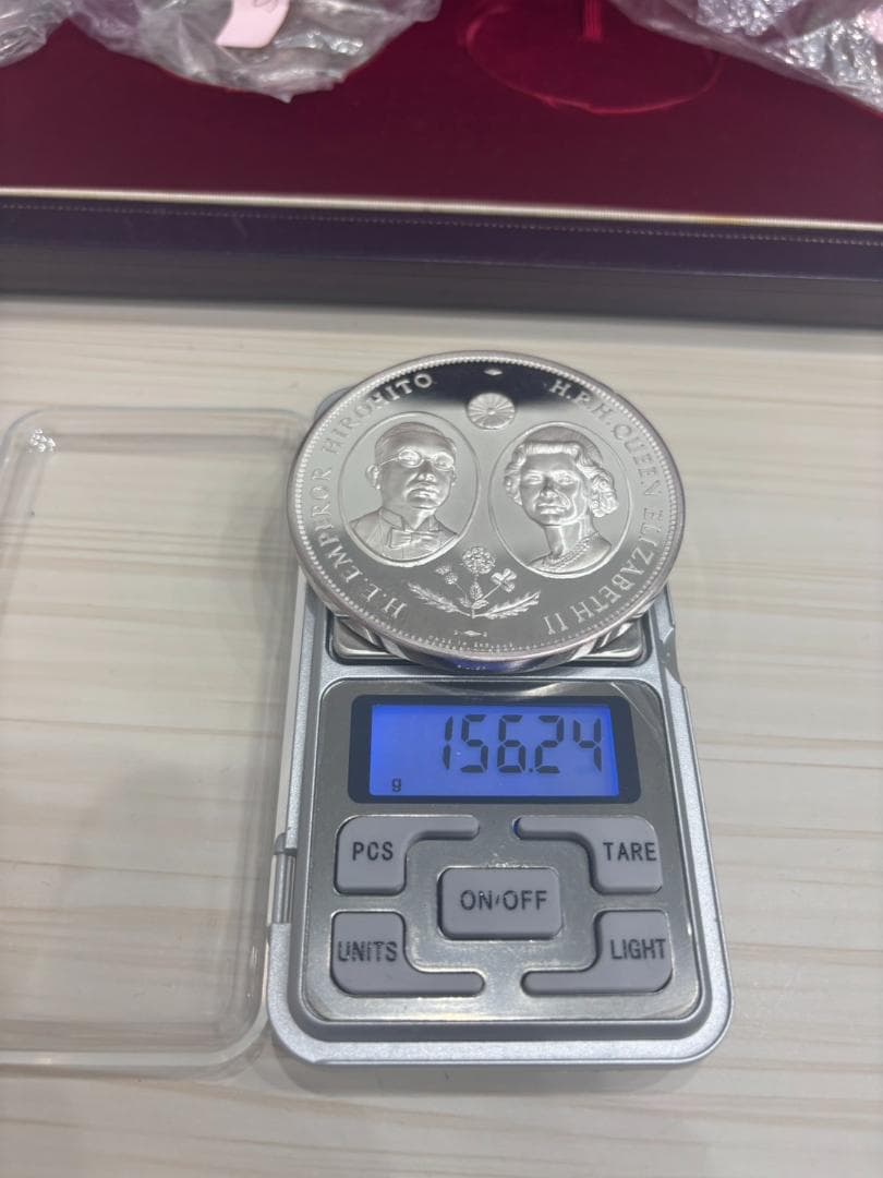 【純銀製】天皇皇后両陛下御外遊記念メダル　4点セット