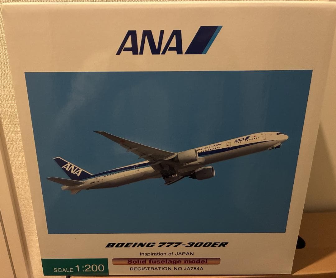 ANA モデルプレーン B777-300ER JA784A（絶版モデル）
