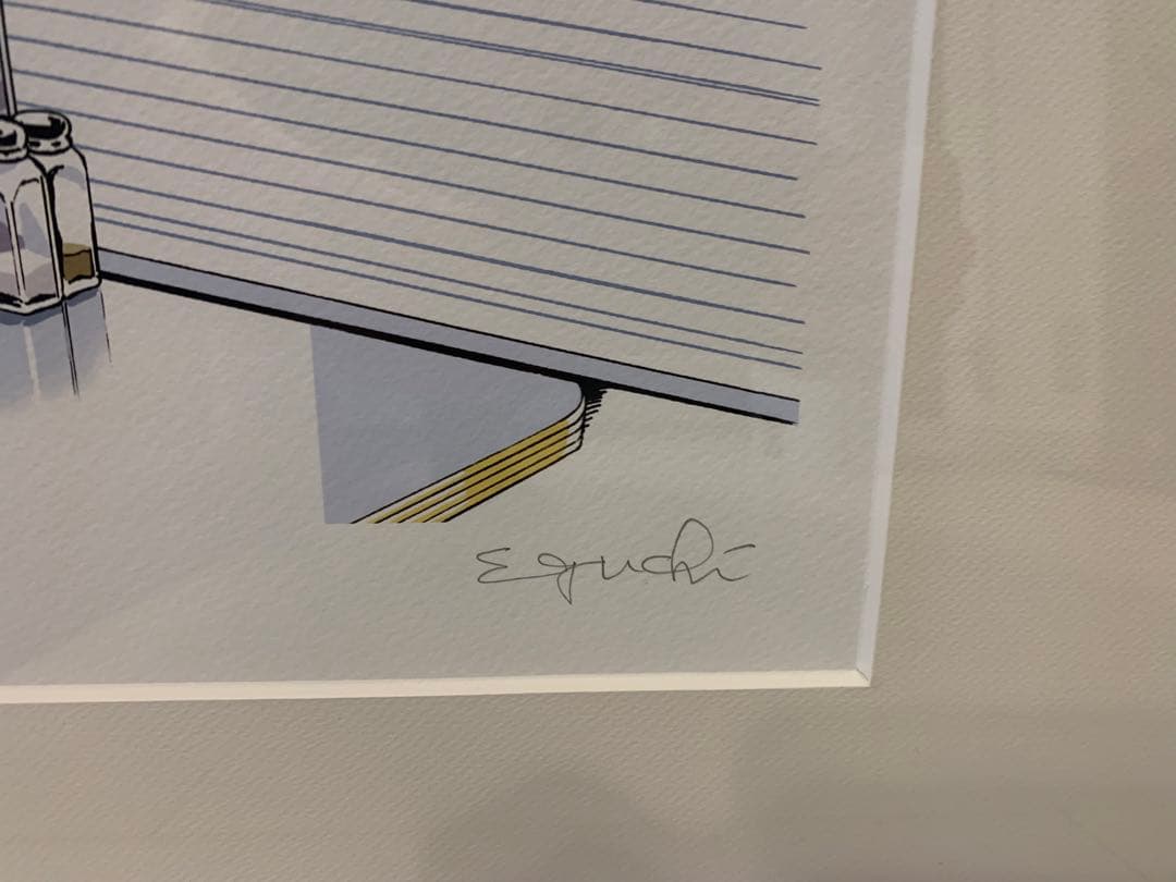 あ*ね様 江口寿史版画 『ストップ!!ひばりくん! 【ストラトキャスター】』