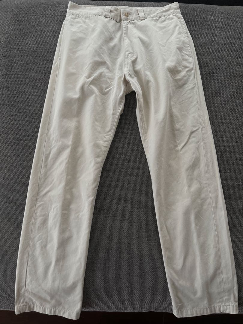 希少90s GOODENOUGH プレーンチノ Lサイズ 藤原ヒロシ着用