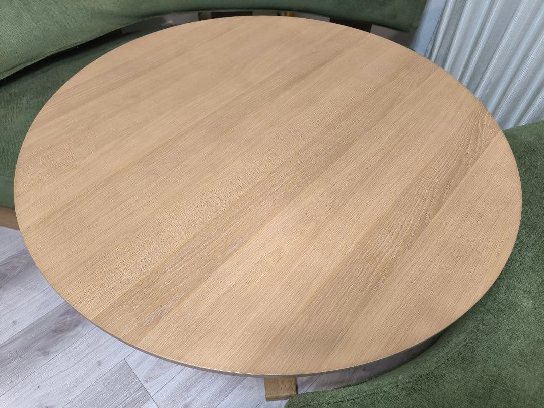 ダイニングテーブル兼ソファテーブル　チェアセット