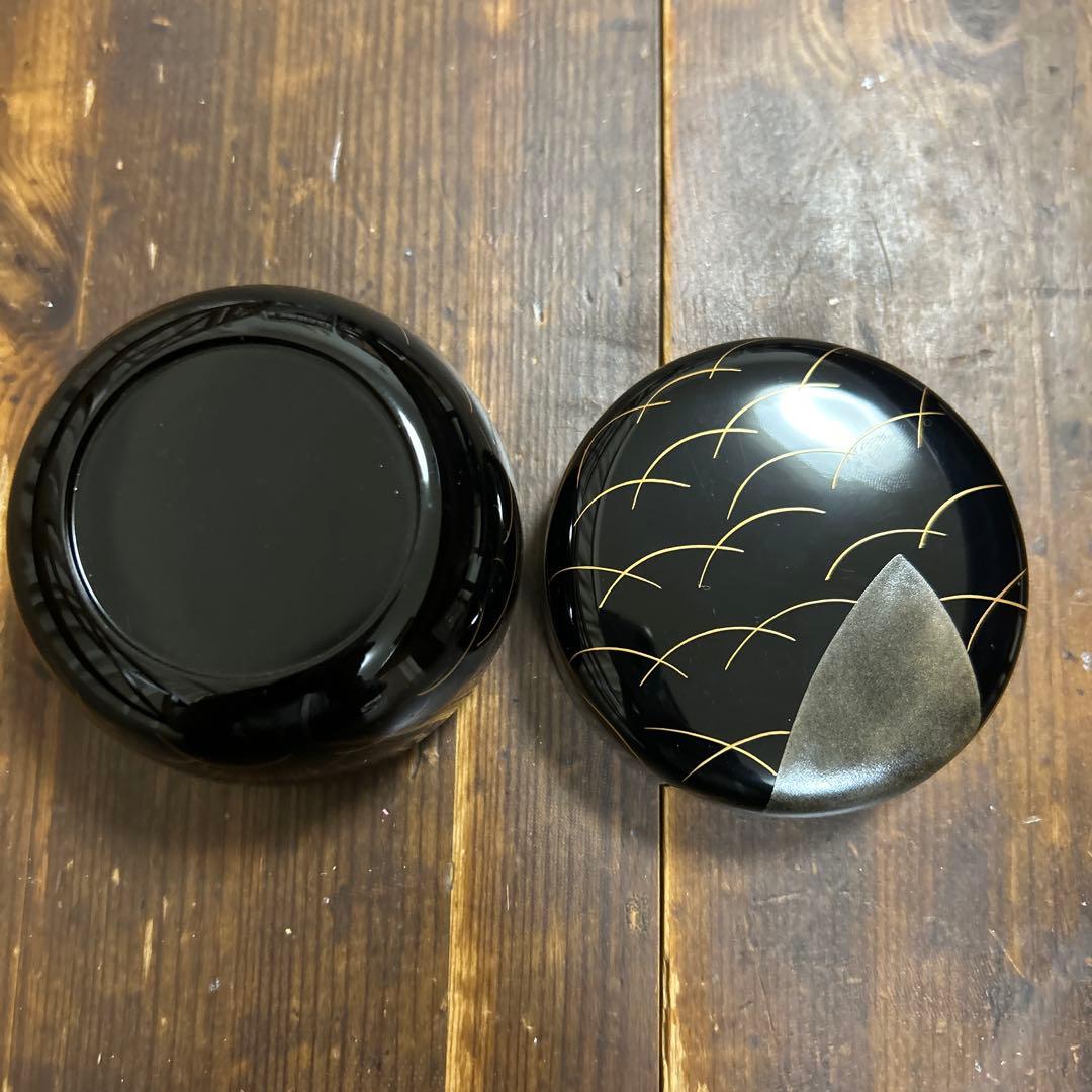 茶道具　新井司峰作　平棗　鈴虫蒔絵　加賀蒔絵師