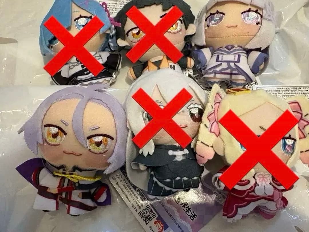 GiGO限定 リゼロ Re:ゼロ ちょぴぬいぷち マスコット