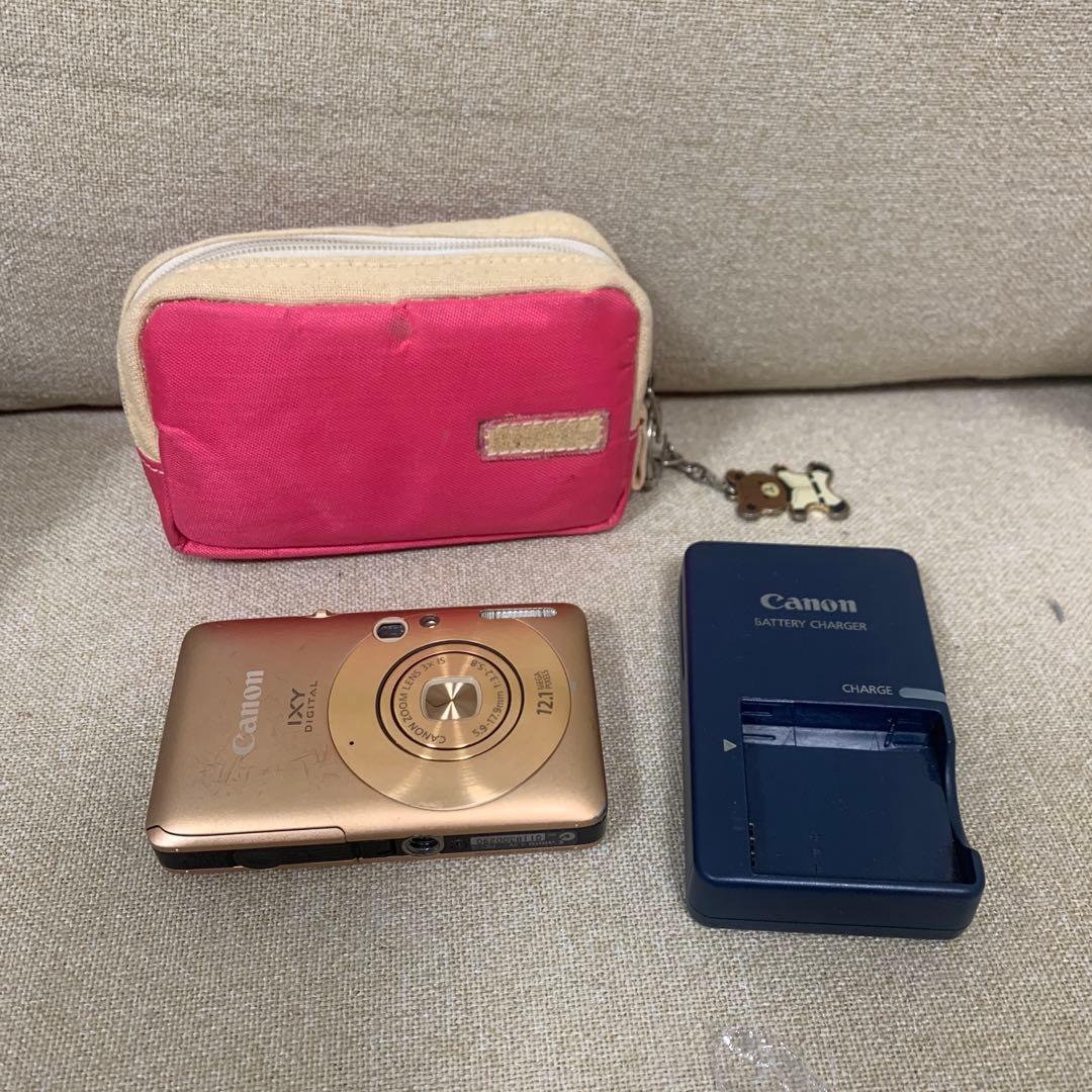 【​希少品】Canon IXY210 IS(ゴールド) 動作確認済み