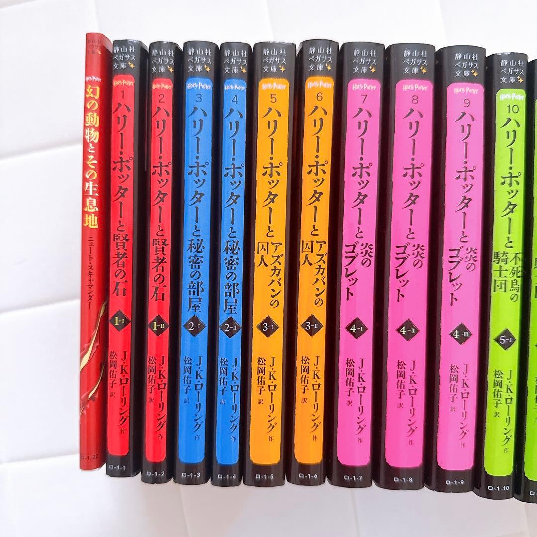 ハリー・ポッターシリーズ全20巻セット 静山社ペガサス文庫